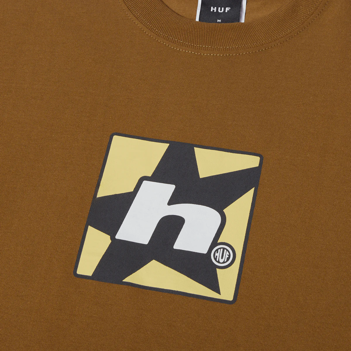 H STAR T-SHIRT - MUD