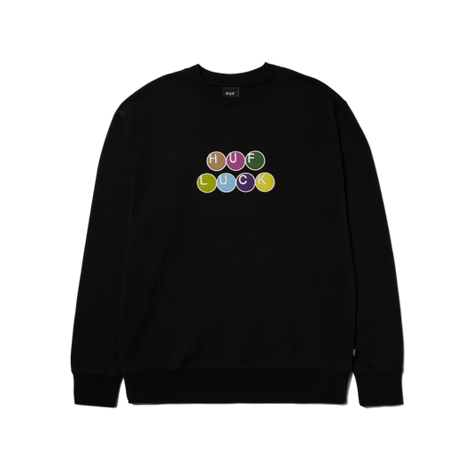 LUCKY CREWNECK - BLACK