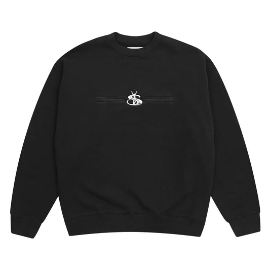 PEARL CREWNECK SWEAT - ANTHRACITE