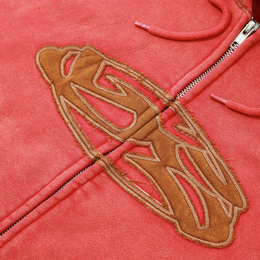 SEANCE ZIP HOOD - RED