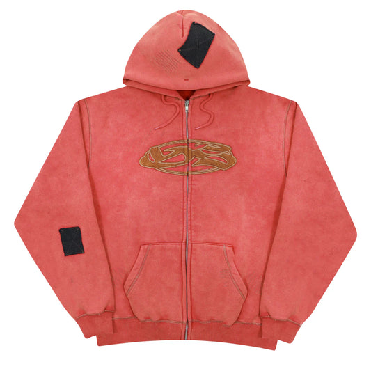 SEANCE ZIP HOOD - RED