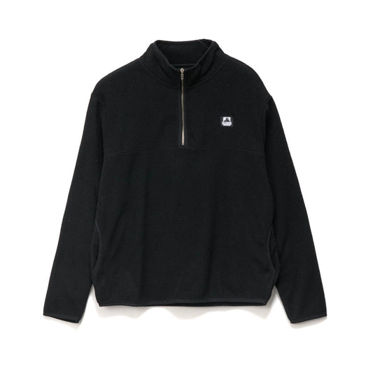 HALF ZIP CREW - BLACK