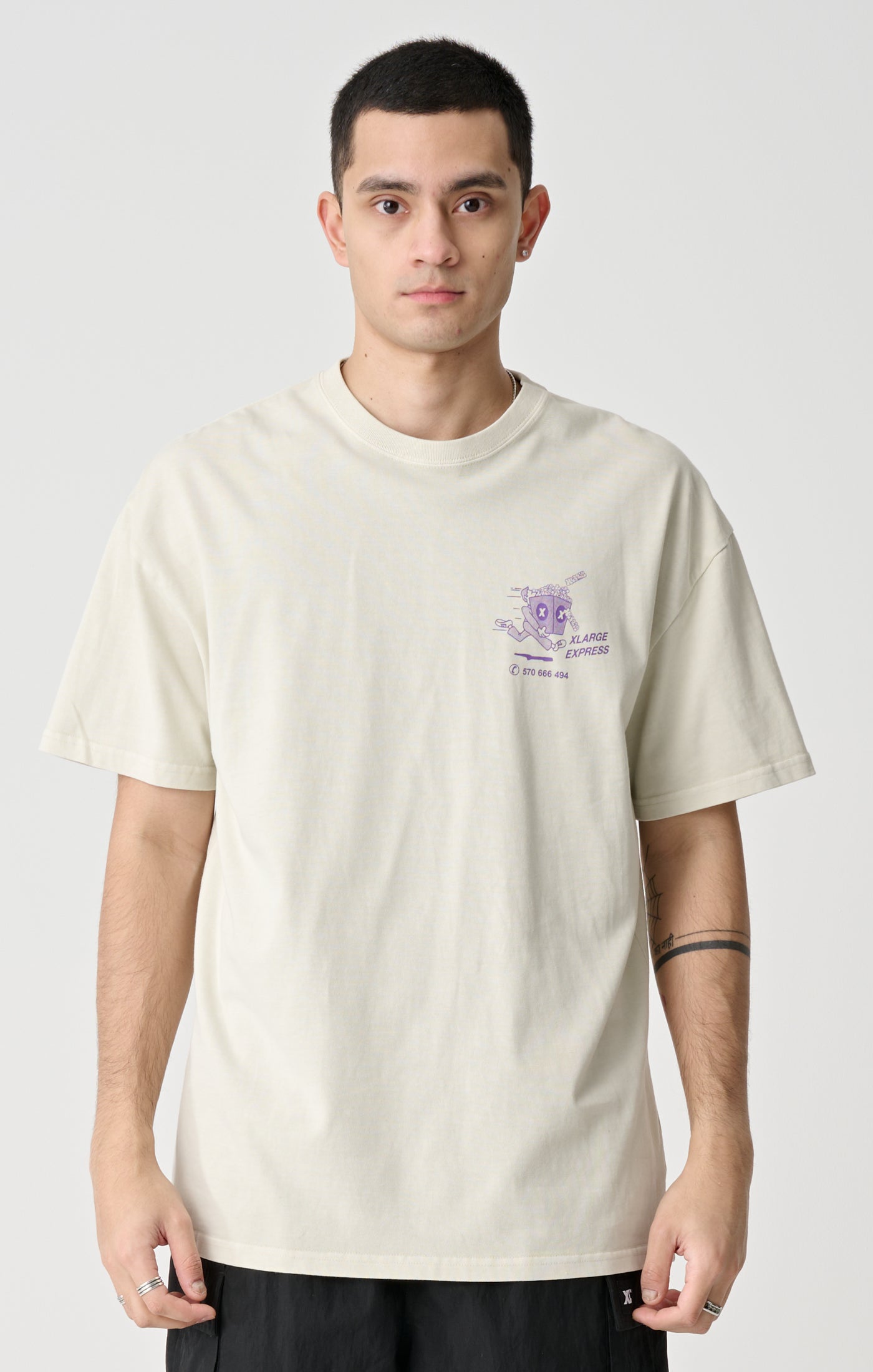 XLARGE EXPRESS T-SHIRT - PIGMENT WHITE