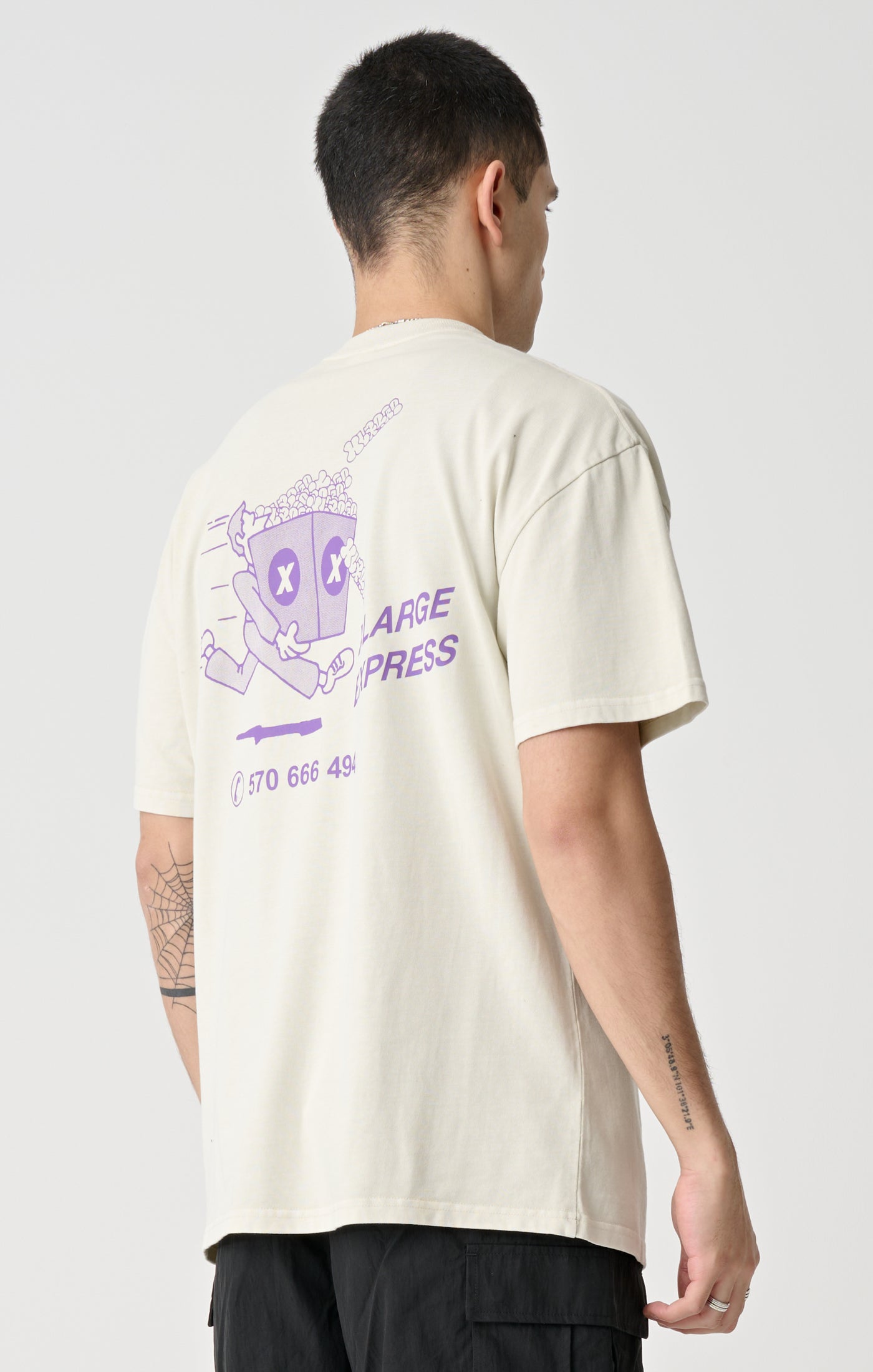 XLARGE EXPRESS T-SHIRT - PIGMENT WHITE