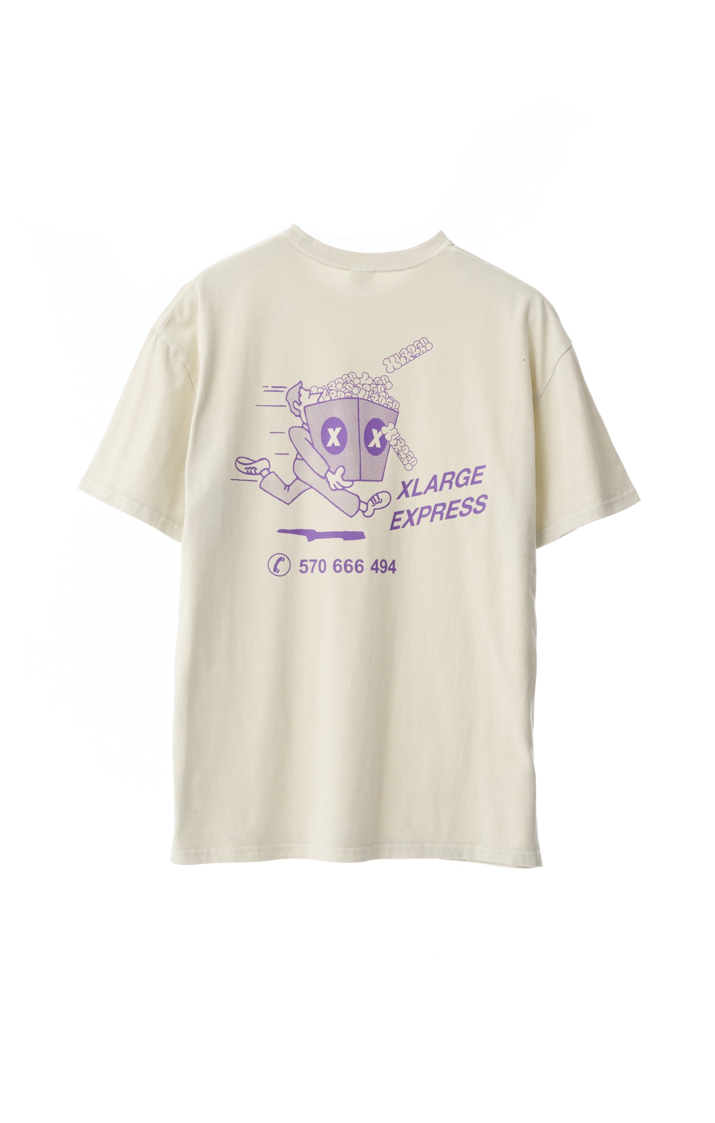 XLARGE EXPRESS T-SHIRT - PIGMENT WHITE