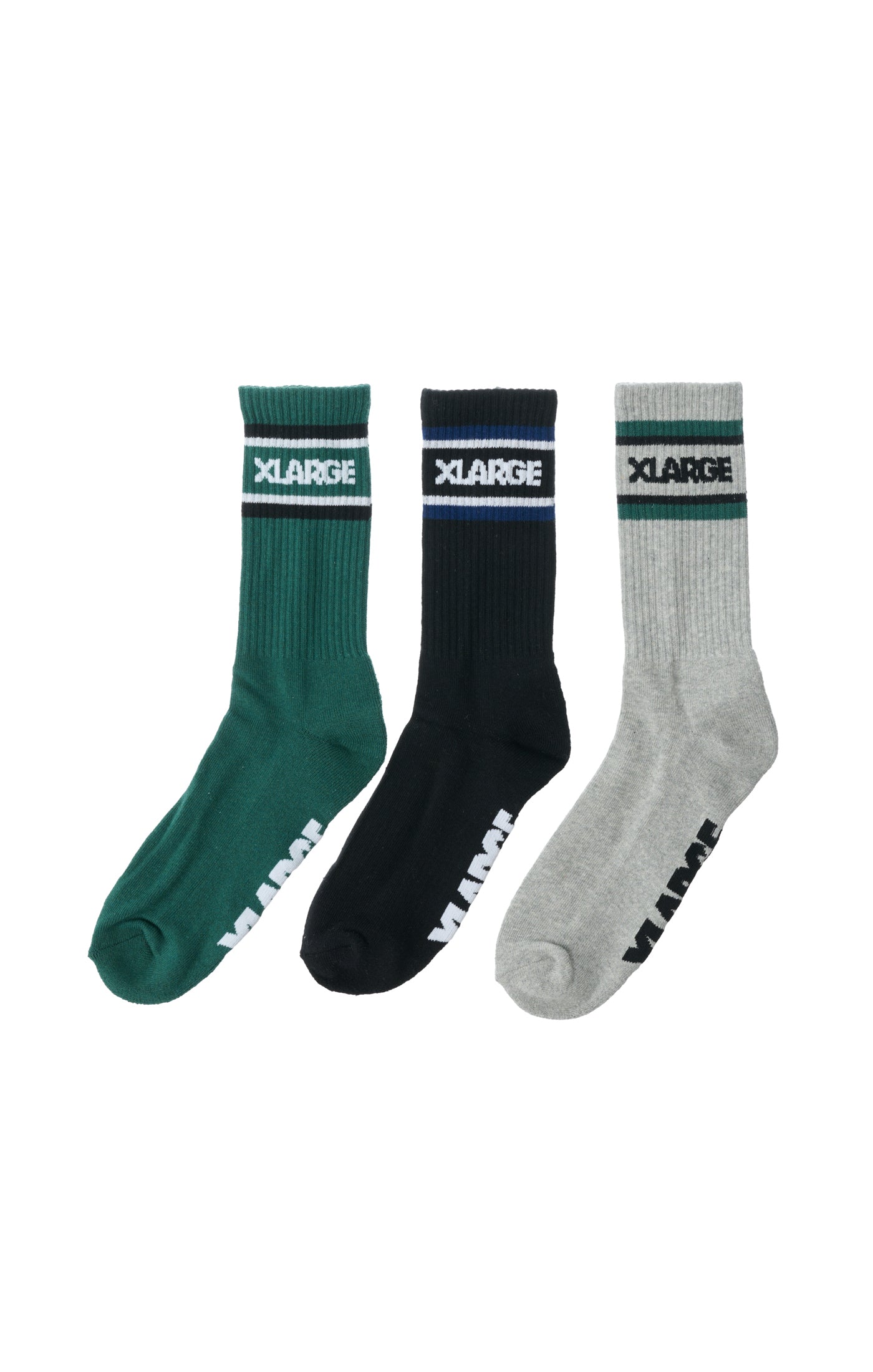 91 STRIPE SOCKS 3PACK - MULTI