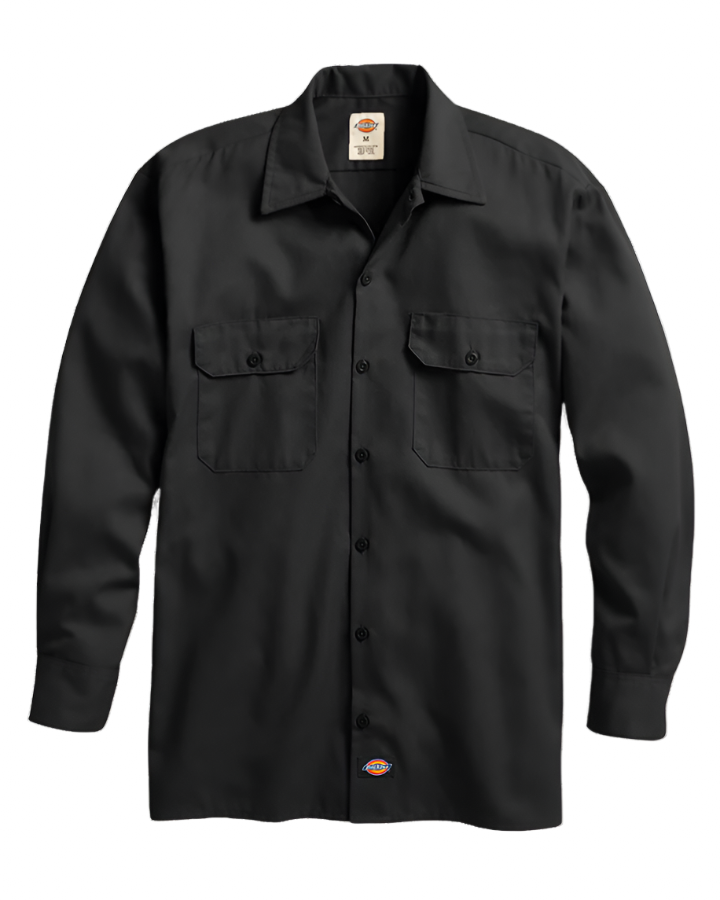 574 LS WORK SHIRT - BLACK