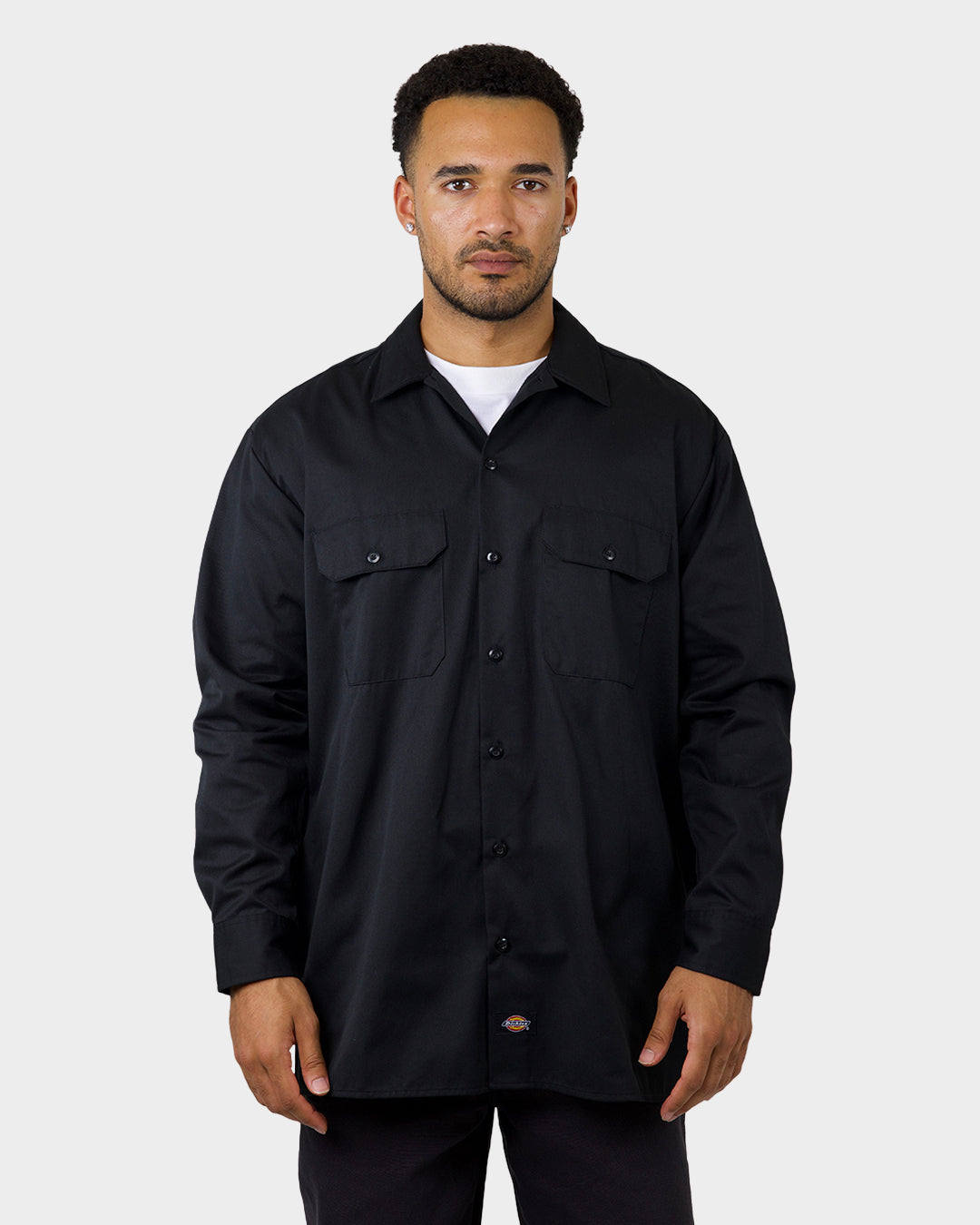 574 LS WORK SHIRT - BLACK