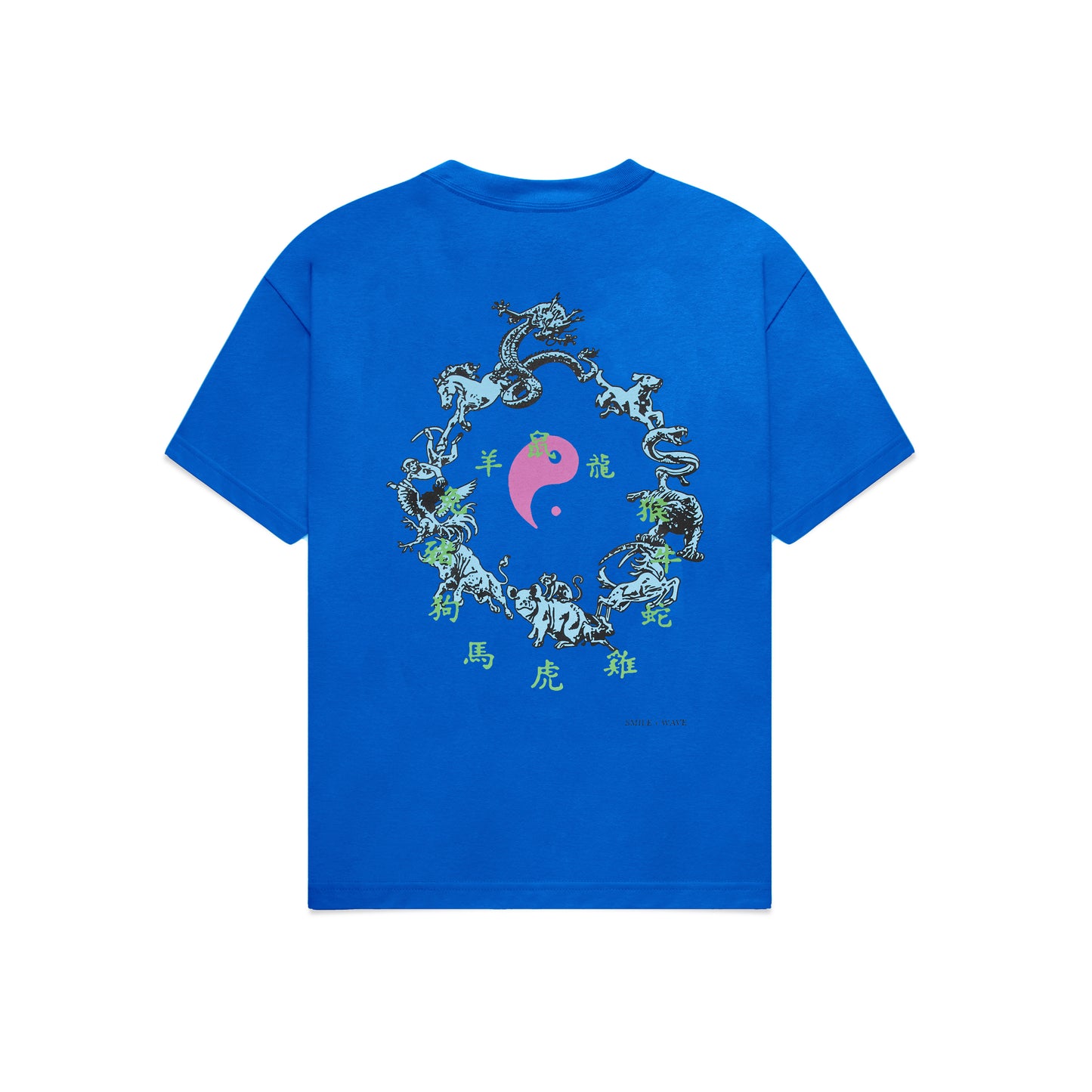 ZODIAC T-SHIRT - ROYAL BLUE