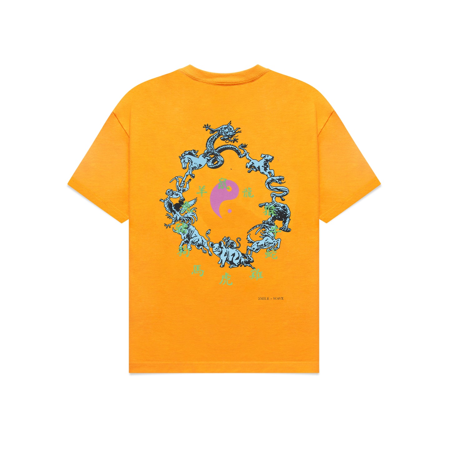 ZODIAC T-SHIRT - ORANGE